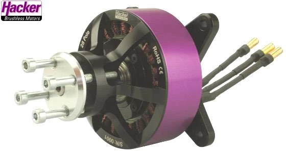 Hacker Q80-7M V2 Flugmodell Brushless Elektromotor kV (U/min pro Volt): 210 