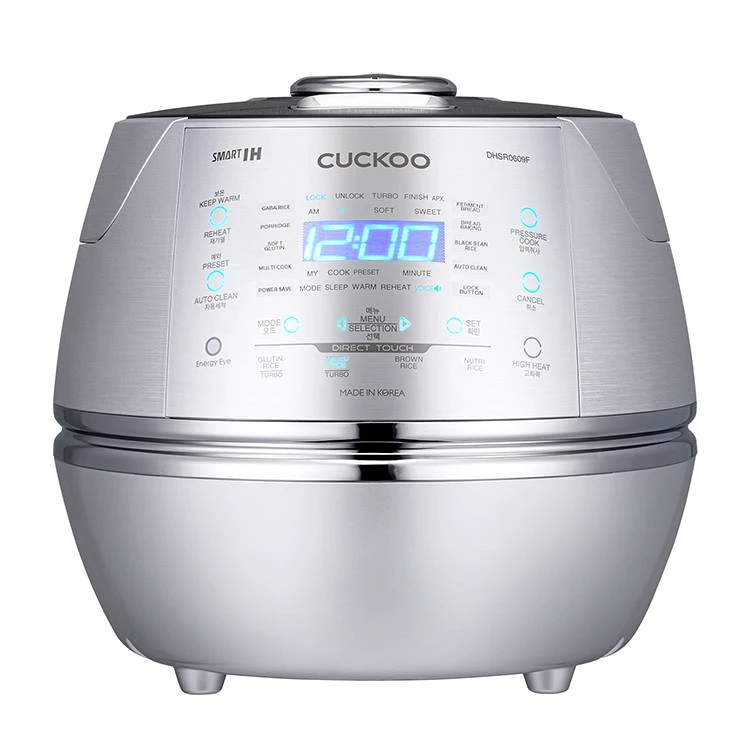 CUCKOO CRP-DHSR0609F Induktion IH Dampfdruck-Reiskocher 1080ml 6 Tassen | Fuzzy Logic |