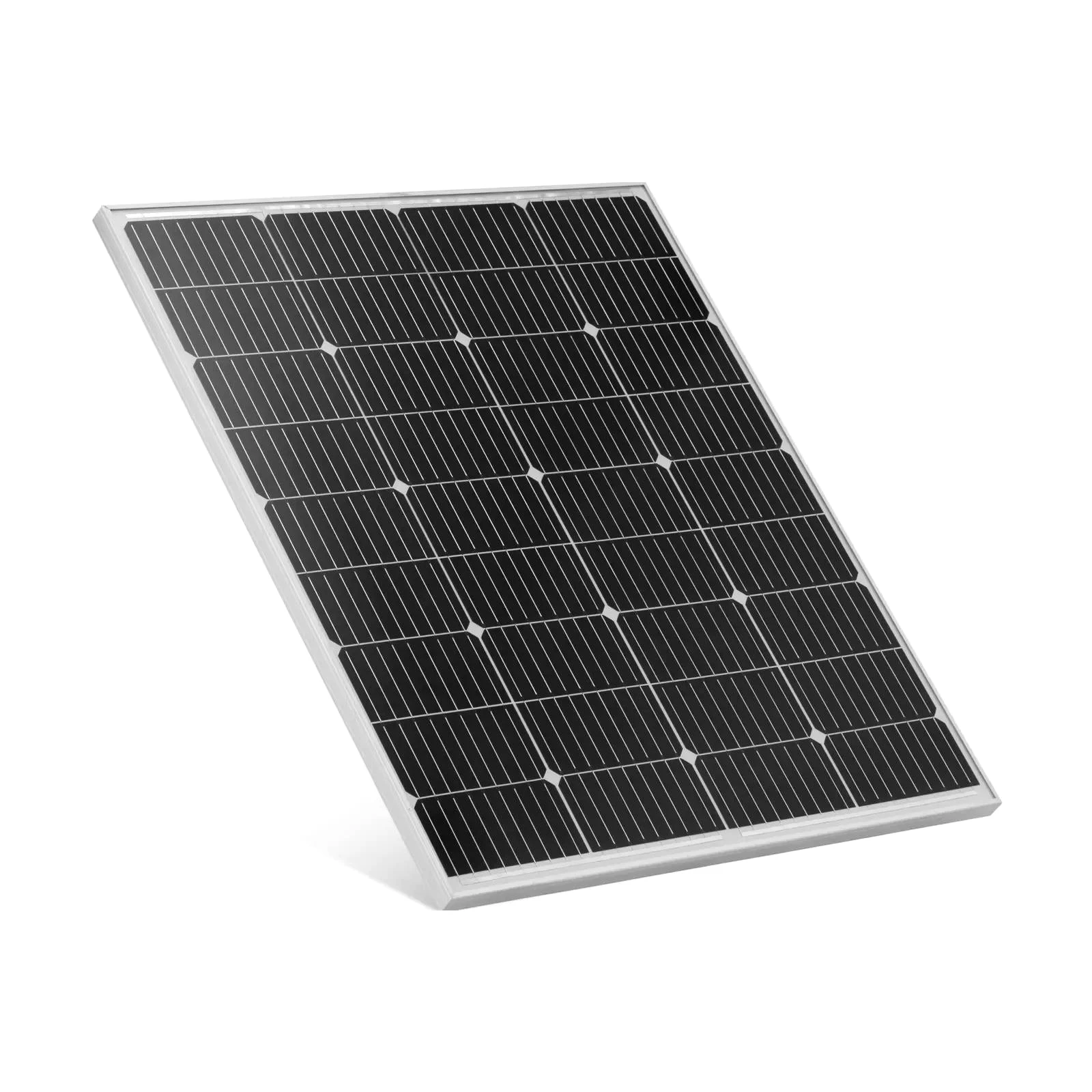 Monkristallines Solarpanel Photovoltaikmodul Bypass-Technologie 100 W / 22.46 V