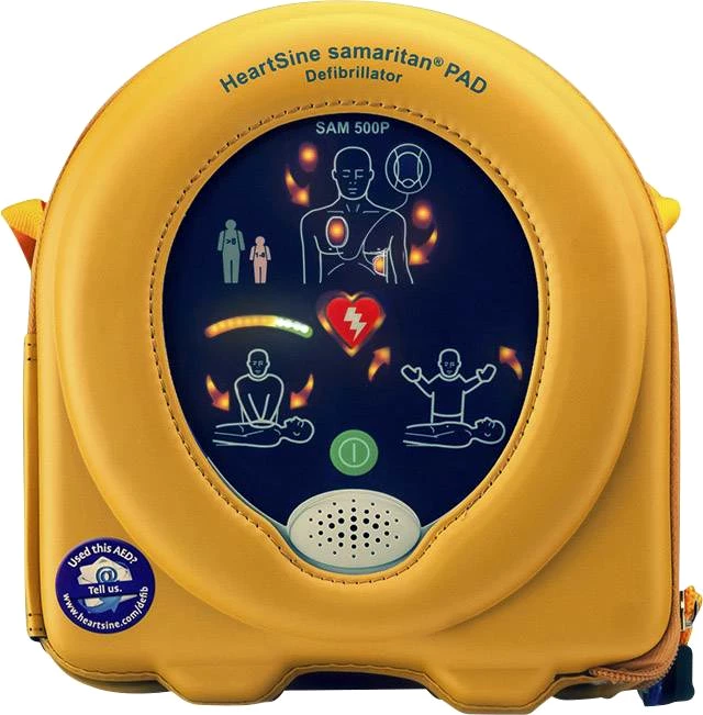 HeartSine AED-HS-SAM500P Defibrillator mit Sprachanweisungen
