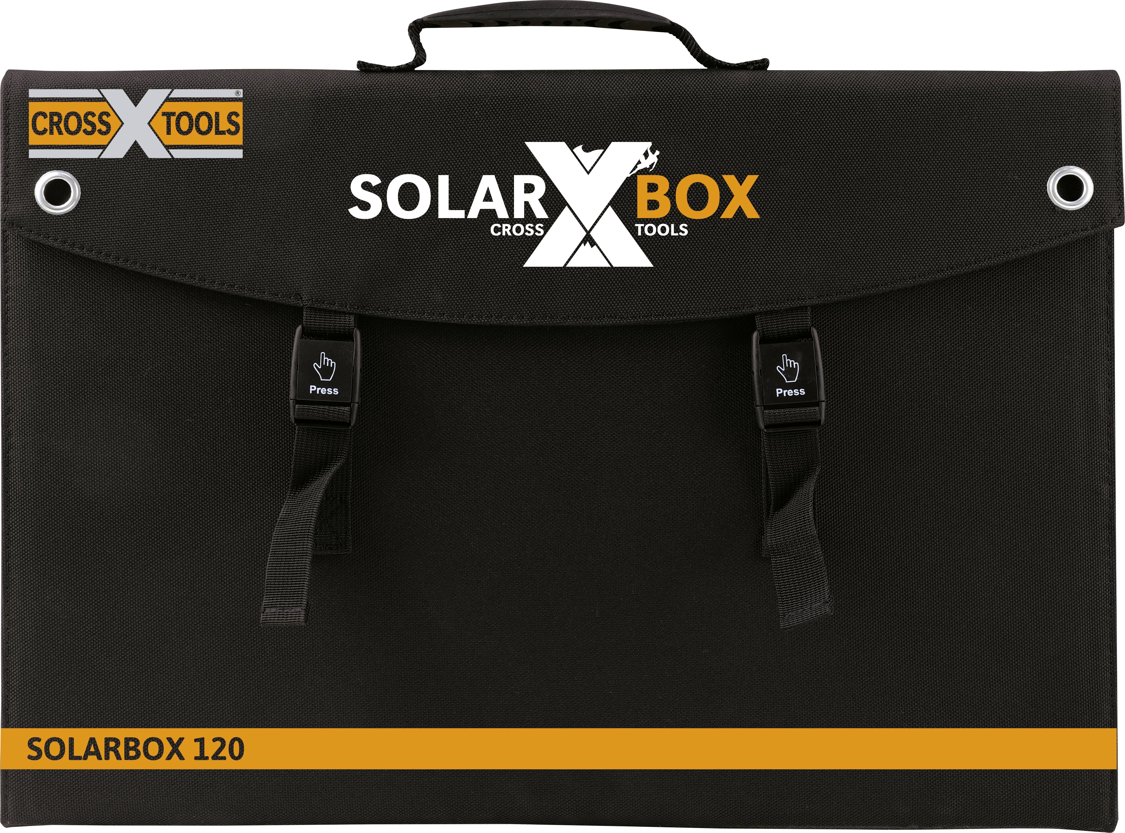 CrossTools SOLARX 120 Monokristallines Solarmodul 119.7 W 18 V
