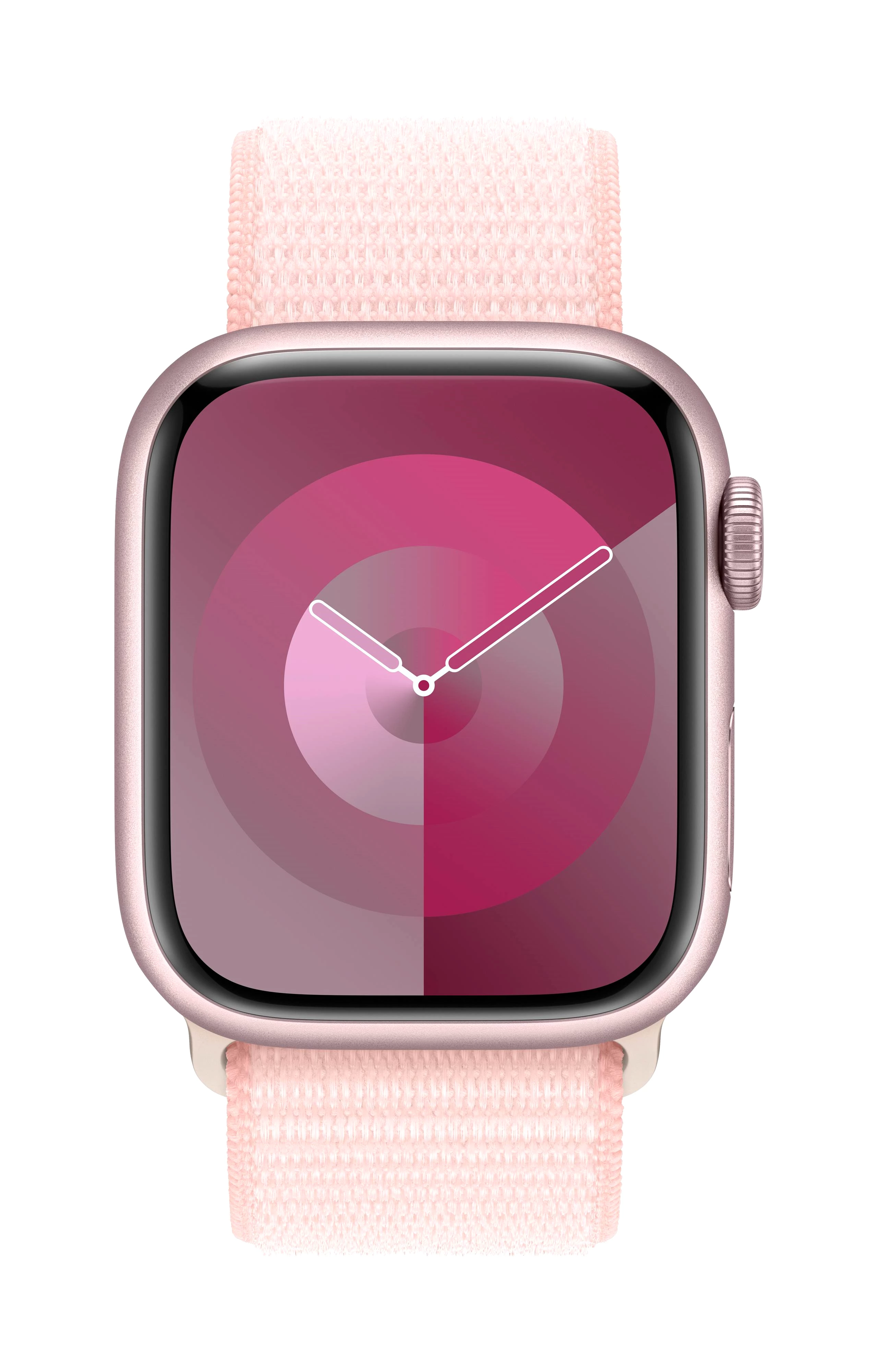 Apple Watch Series 9 GPS + Cellular 41 mm Aluminiumgehäuse Sport Loop Light-Pink 