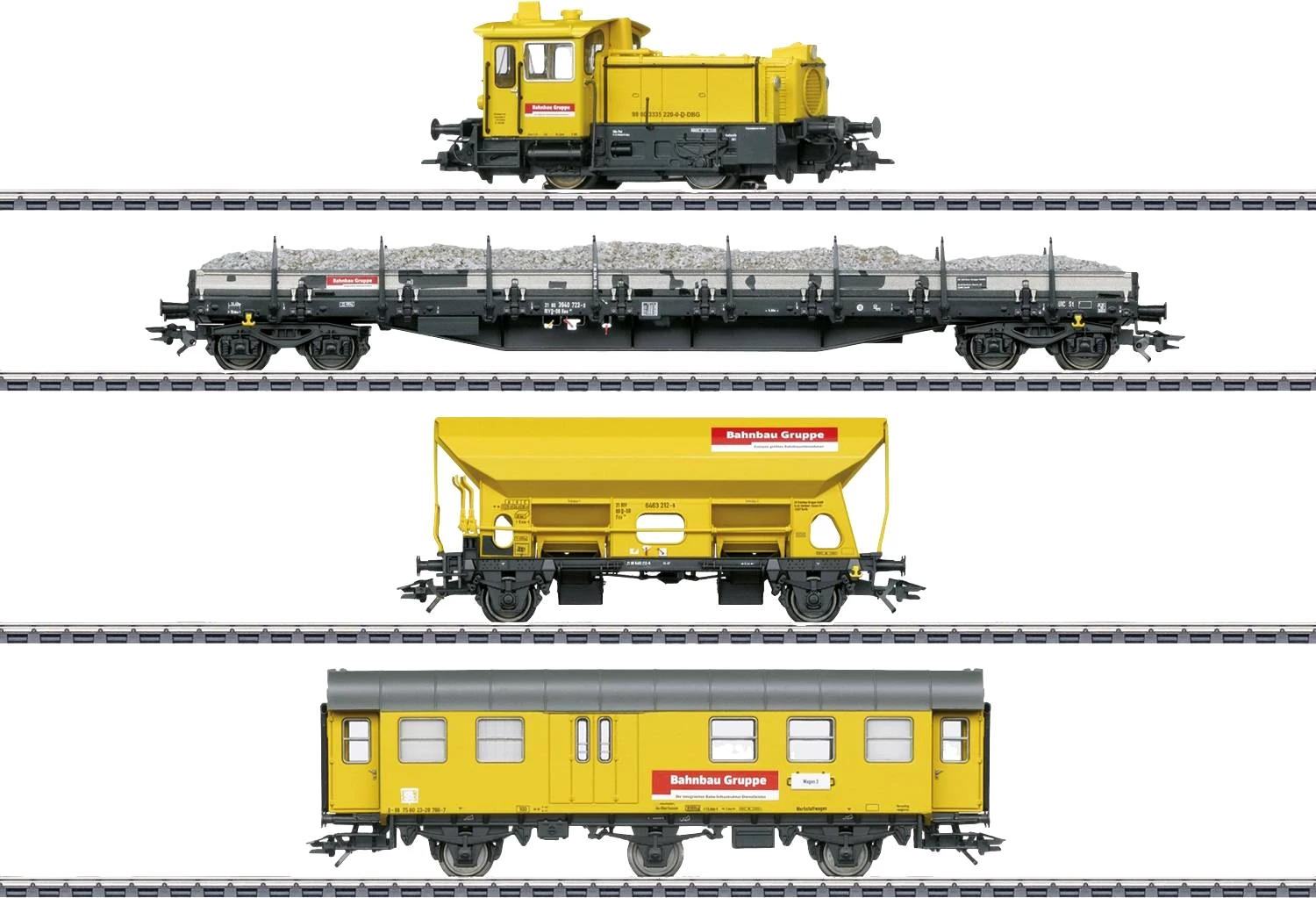 Märklin 26621 H0 Zugpackung Bahnbau der DB AG, MHI 