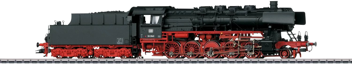 Märklin 037897 H0 Güterzug-Dampflok BR 50 der DB 