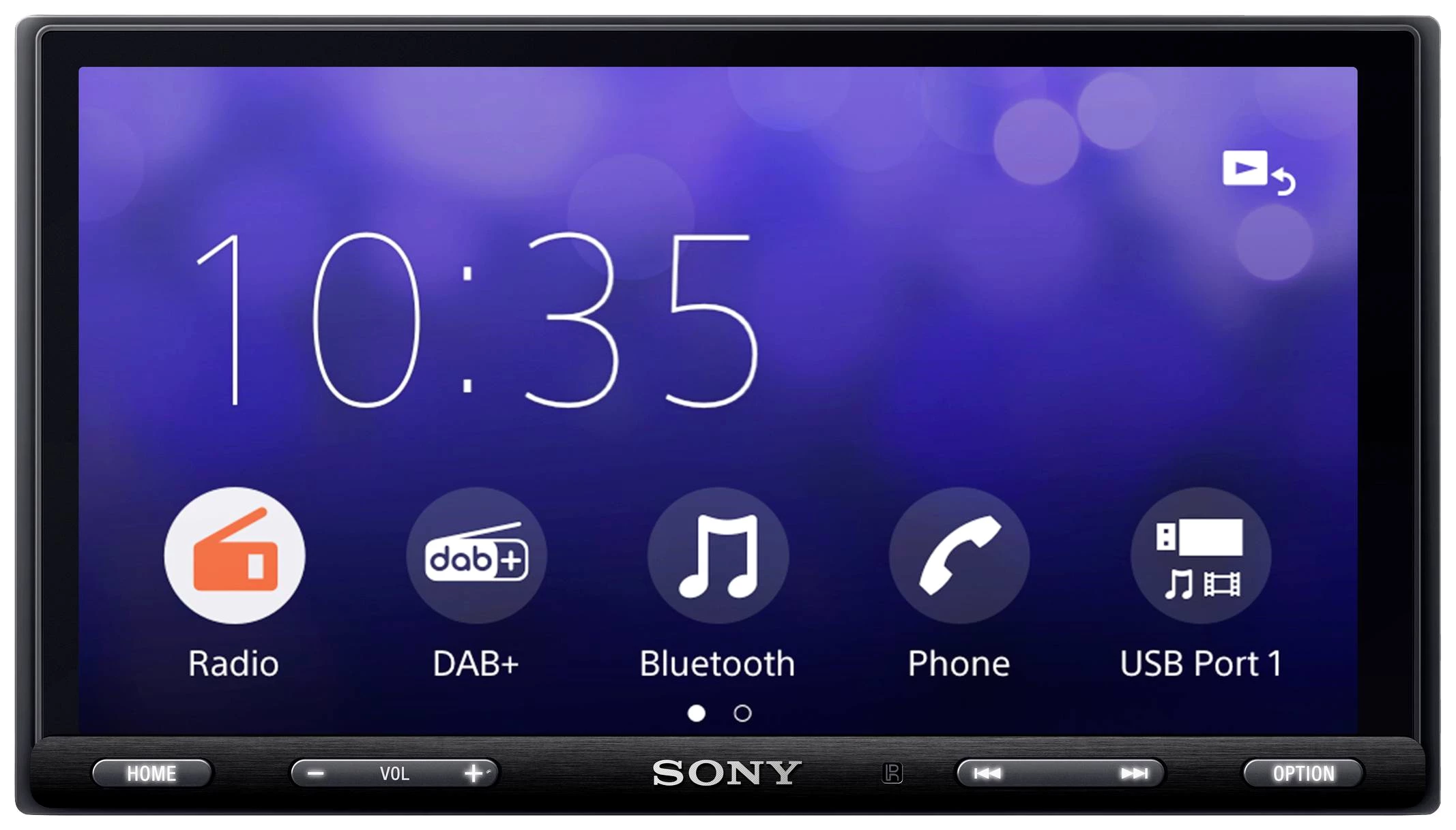 Sony XAV-AX5650 Moniceiver Android Auto™, Apple CarPlay, DAB+ Tuner