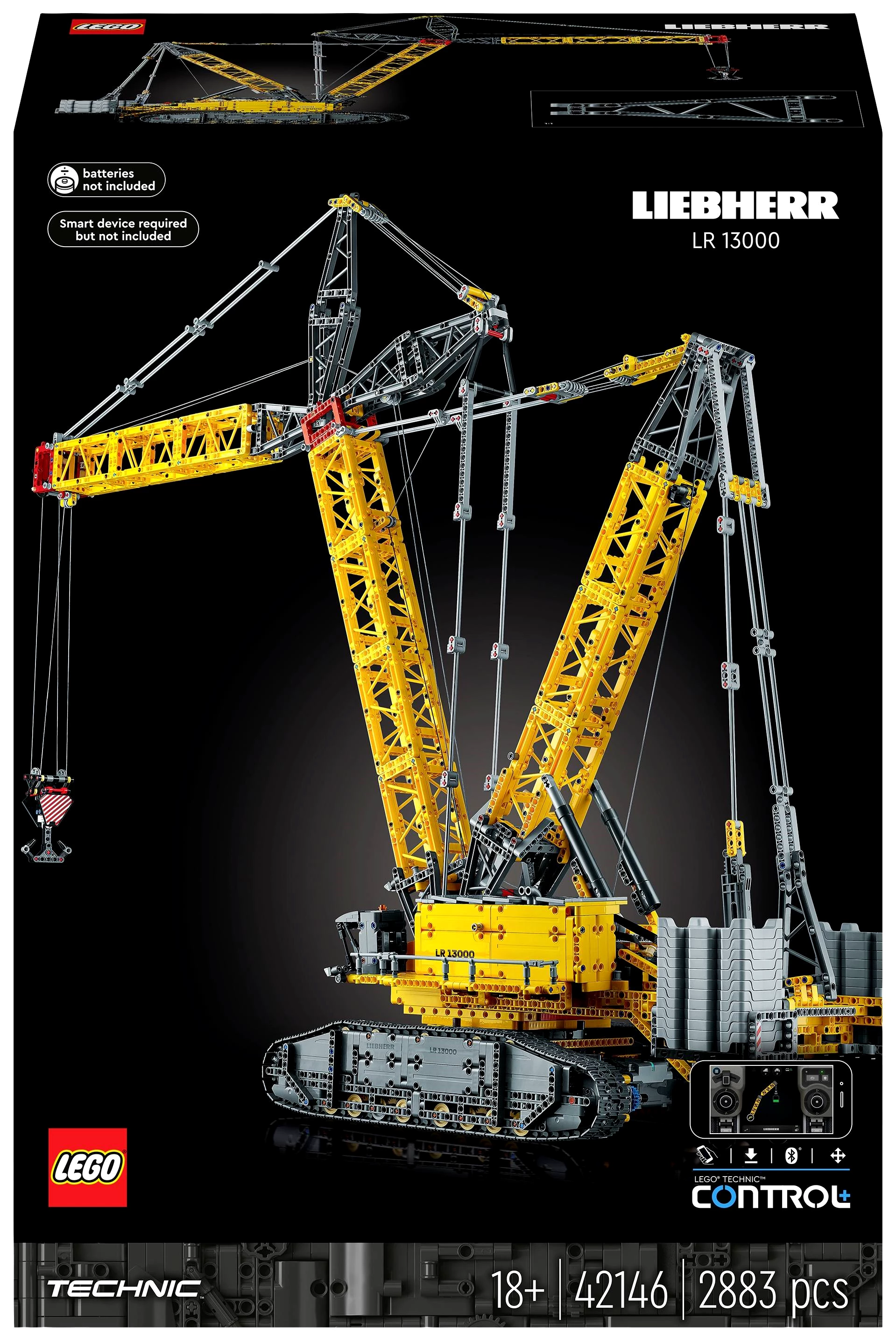 42146 LEGO® TECHNIC Liebherr LR 13000 Raupenkran