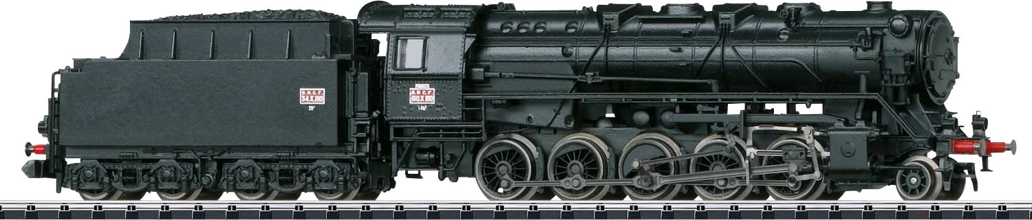 MiniTrix T16442 Dampflokomotive Serie 150 X der SNCF 