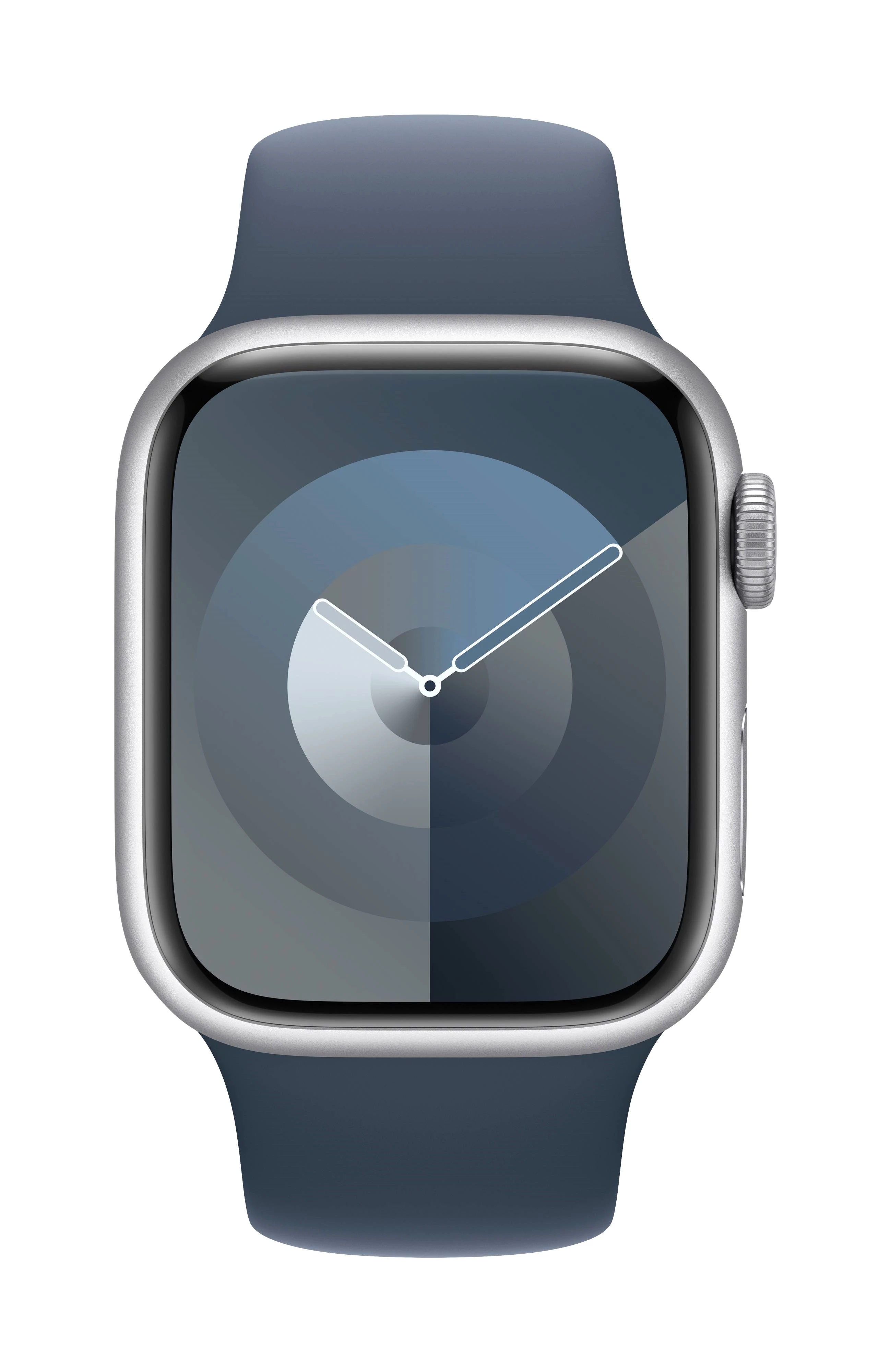 Apple Watch Series 9 GPS + Cellular 41 mm Aluminiumgehäuse Sport Band Storm Blue S/M