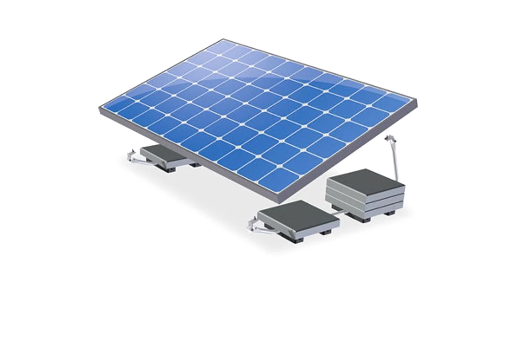 Van der Valk Solar Systems ValkBox 3 20° Flachdach oder Boden Photovoltaik Solarmodul