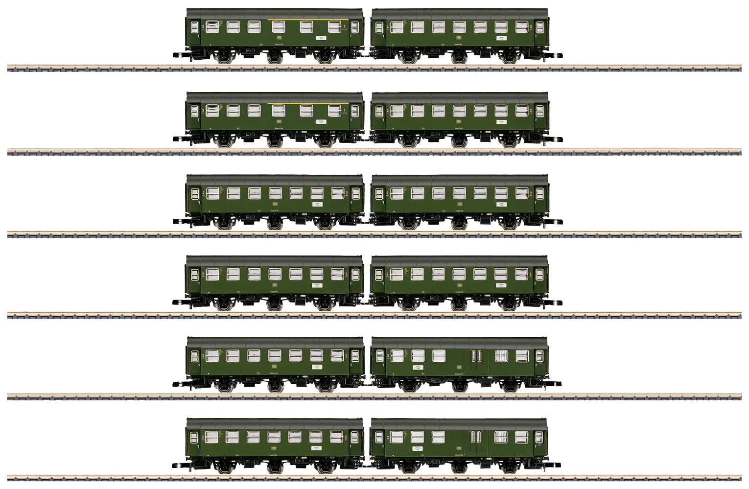 Märklin 87061 Z 6 Umbauwagen-Paare der DB 