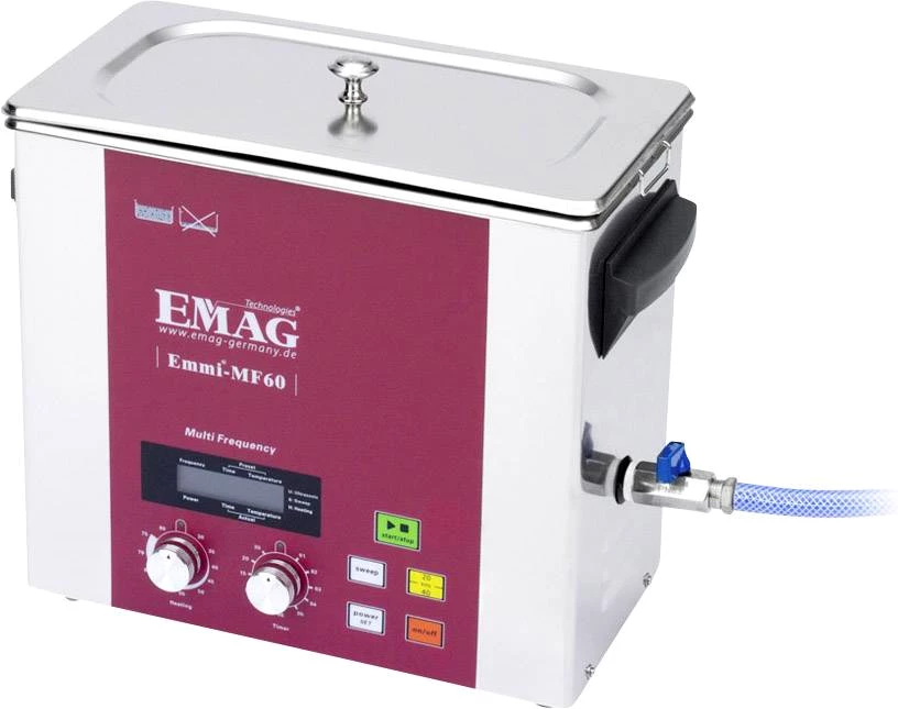 Emag EMMI-MF60 Ultraschallreiniger Werkstatt, Universal  6 l mit Heizung 