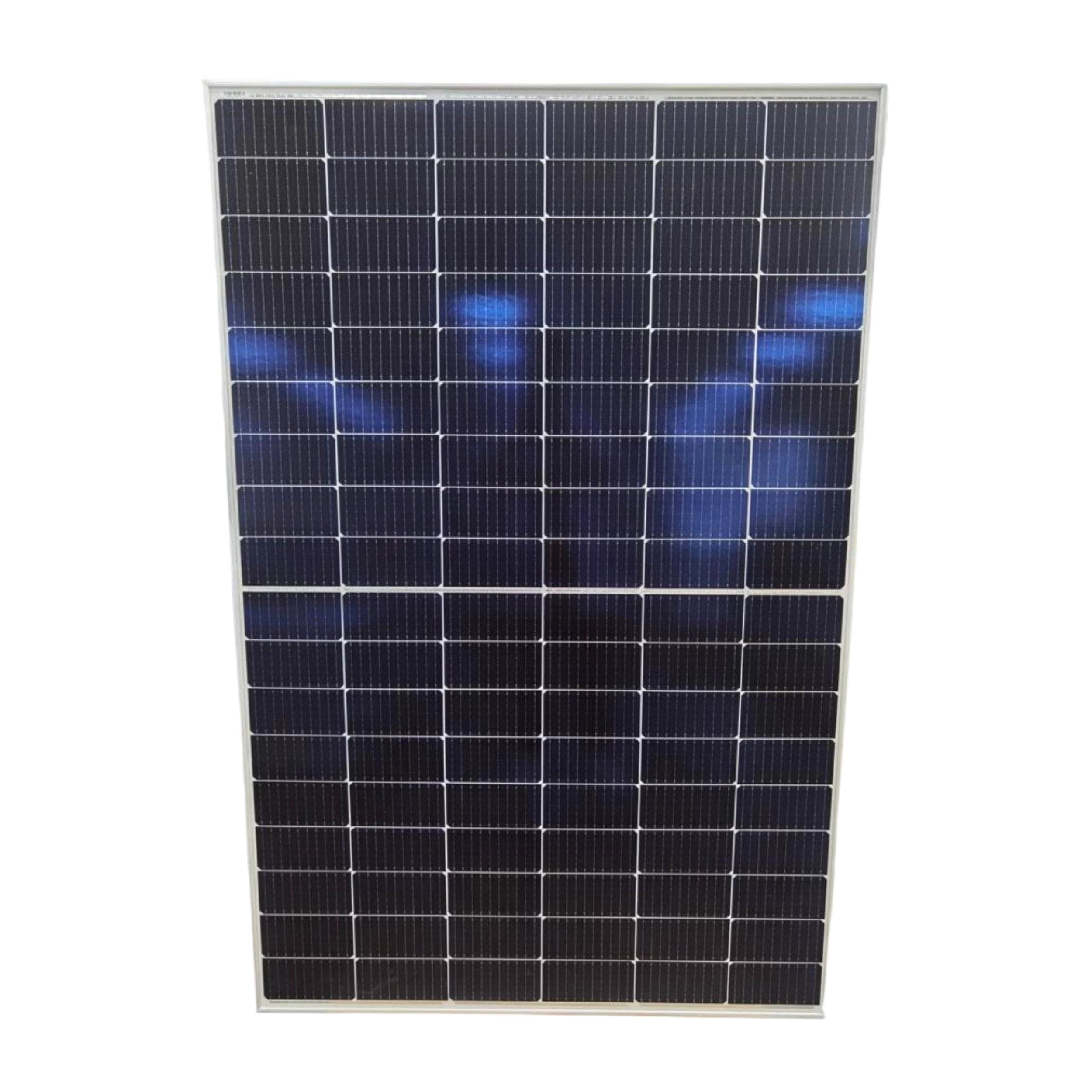 Austa Monokristallines Solarmodul, Solarmodul AU410-27V-MH, Half-Cut-Technologie, 410 W, Grau